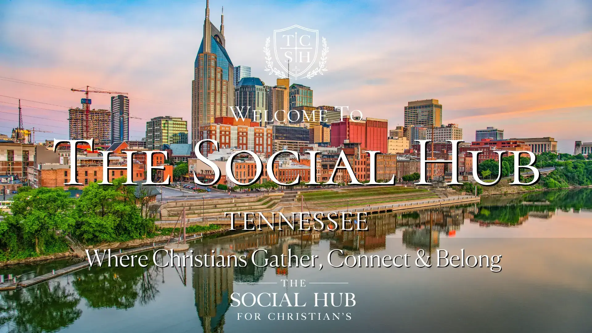 "Group of Christian adults gathering outdoors in Tennessee for Christian Events Tennessee, enjoying fellowship and community"