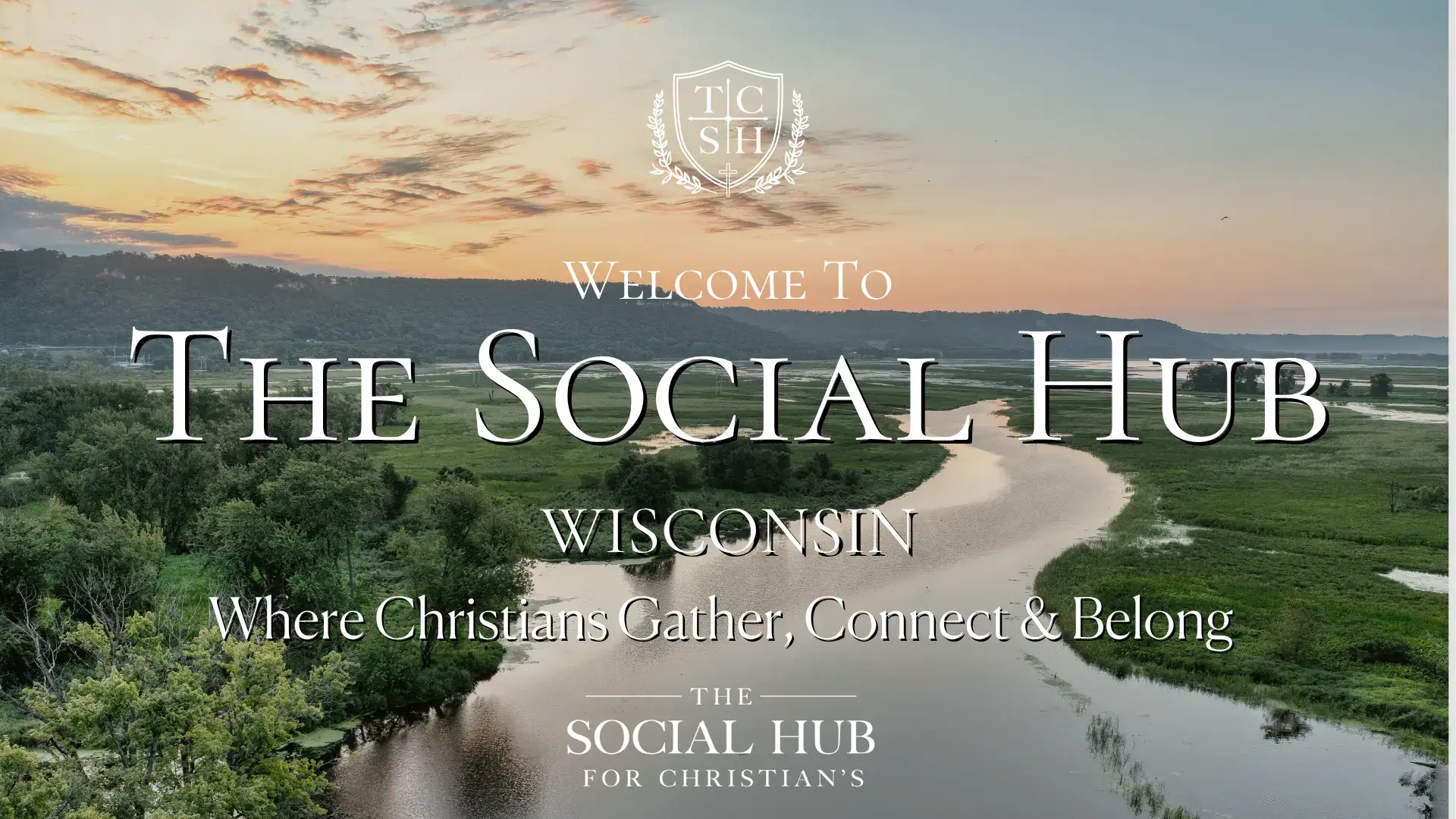 "Christian Events Wisconsin gathering with people connecting, socializing, and building a faith-based community"