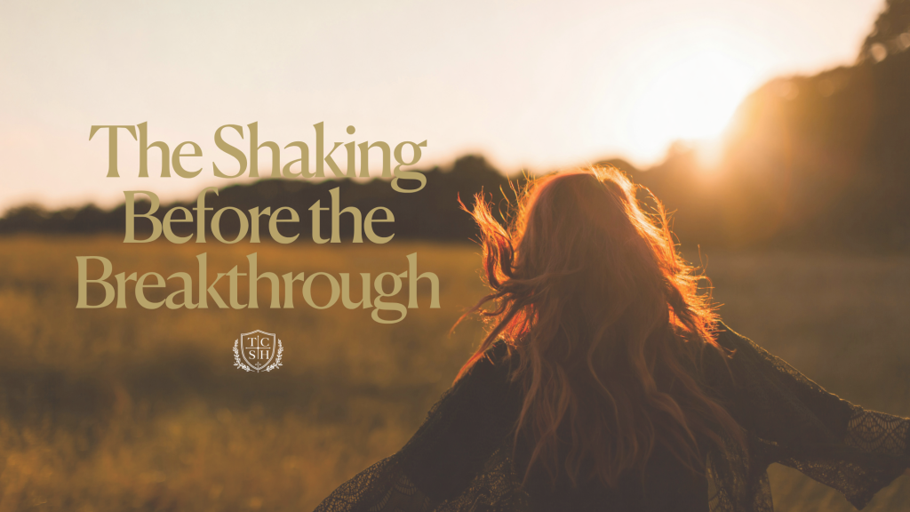Feel like everything is falling apart right now? Discover why the shaking you're walking through might actually be God making room for your breakthrough.